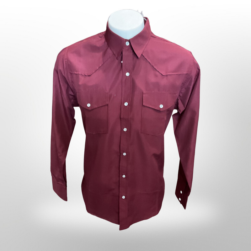 MEN’S AMERICAN WEST PLAIN SHIRT STYLE