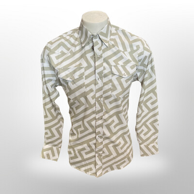 MEN’S AMERICAN WEST PRINTED SHIRT STYLE NO.58