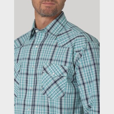 112314602 - Silver Edition® Long Sleeve Shirt - Classic Fit - Turquoise