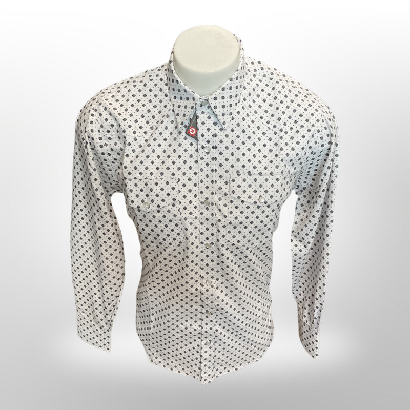 MEN’S AMERICAN WEST LONG SLEEVE PRINTED SHIRT STYLE NO. 109