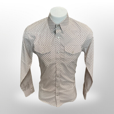 MEN’S AMERICAN WEST LONG SLEEVE PRINTED SHIRT STYLE NO. 110