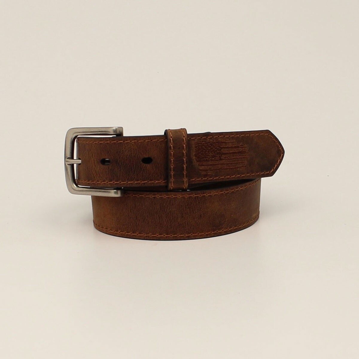 KID’S ARIAT BELT A1307402, Colour: BROWN, Size: 20