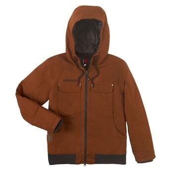 3W193BN - Wrangler® RIGGS WORKWEAR® Canvas Work Jacket - Tough Layers - Toffee