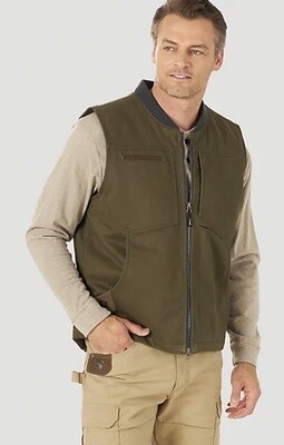 3W194LD - Wrangler® RIGGS WORKWEAR® Work Vest - Tough Layers - Loden