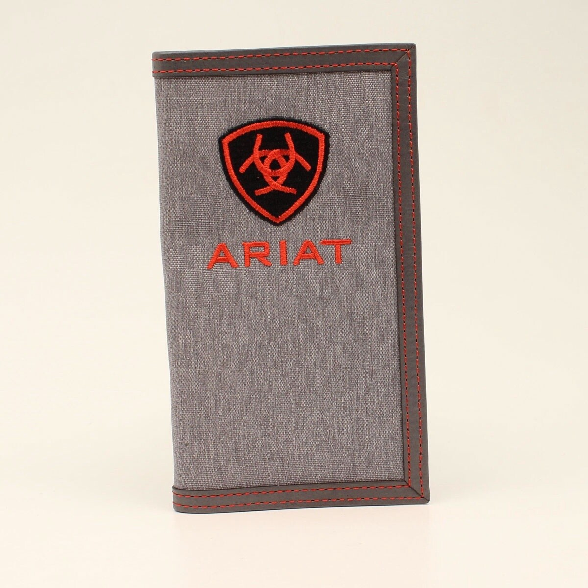 ARIAT RODEO CENTER LARGE COTTON RED, Colour: GREY/RED