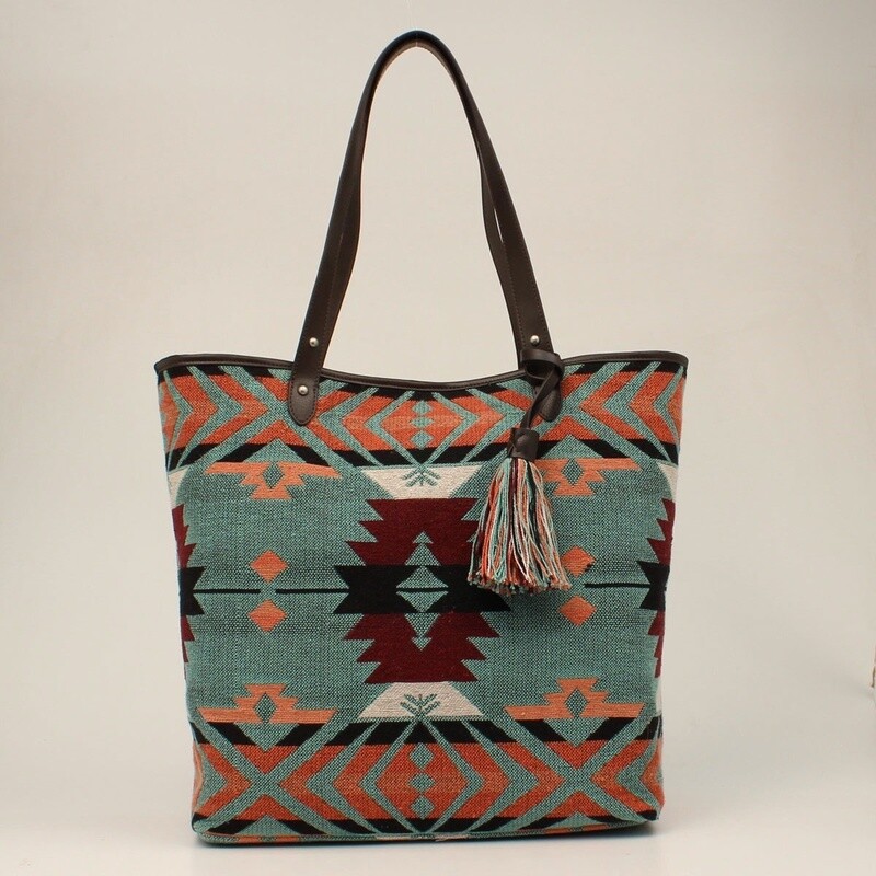 SANDRA NOCONA TOTE LONG MULTICOLOR