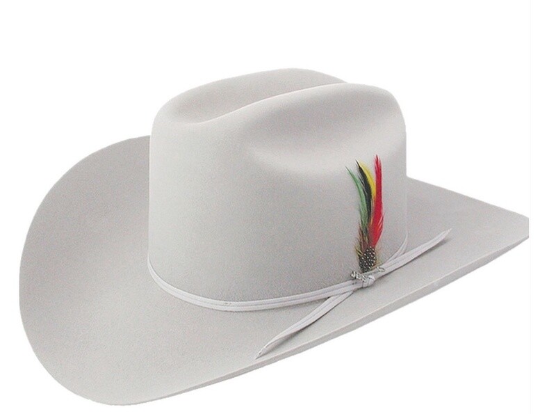 STETSON RANCHER 6X 4" BRIM - HAT FELTS SILVERBELLY