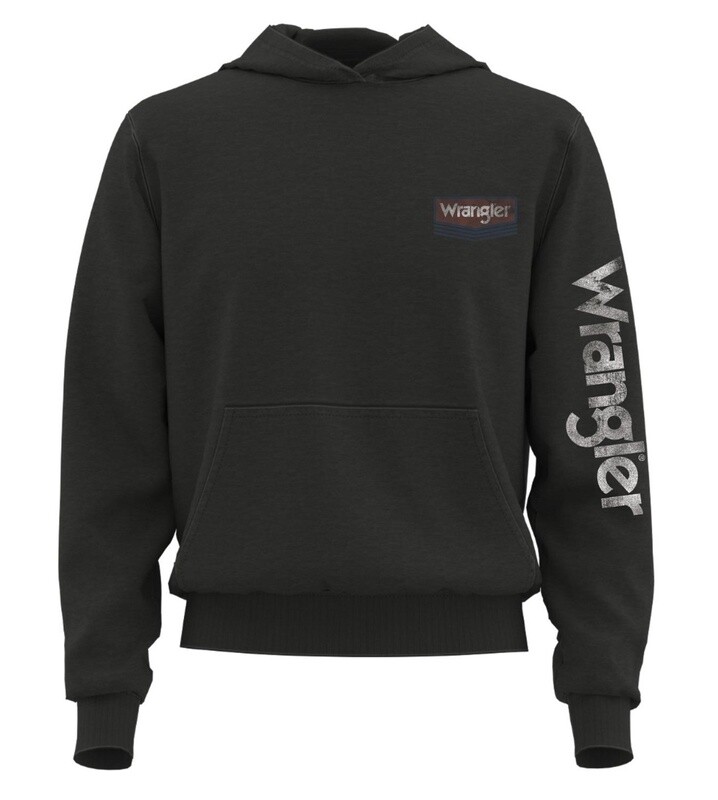 112319258 - Wrangler® Hoodie - Caviar Heather