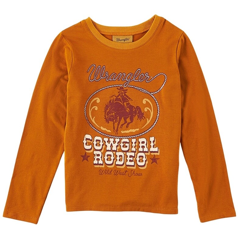 112321695 - Wrangler® Girls T-shirt - Curry