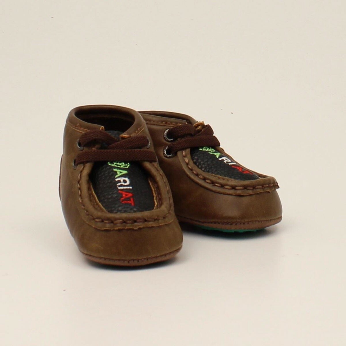 A442002502 ARIAT SHELBY STYLE LIL’ STOMPERS INFANT SHOE MEXICO COLORS BROWN, Colour: BROWN, Size: 0