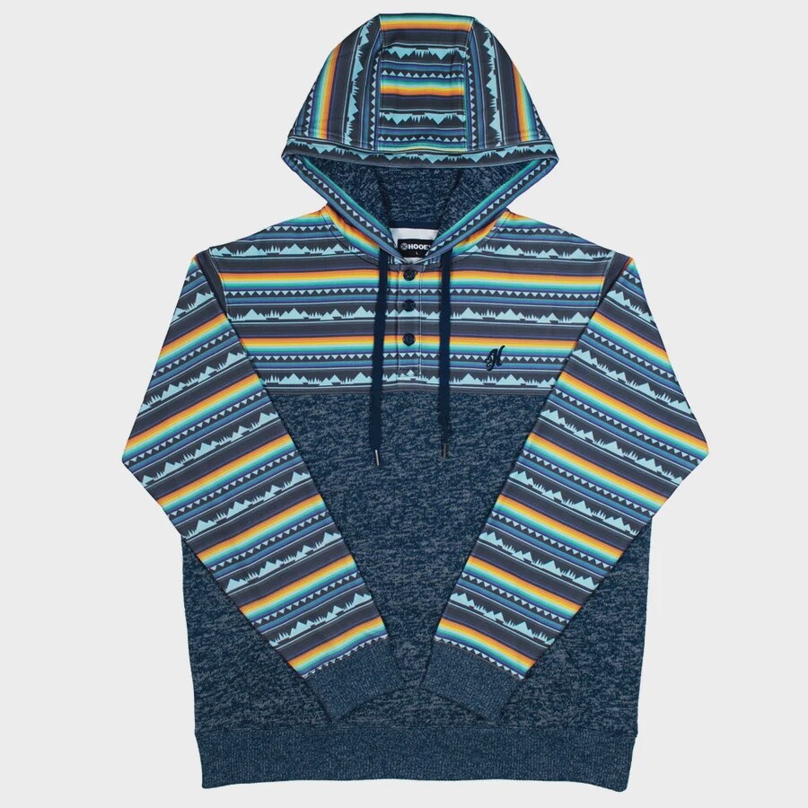 HH1194NVBL MENS HOOEY "JIMMY" NAVY/BLUE HOODY, Size: S