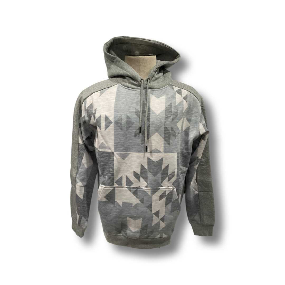 MENS HOOEY “CANYON” AZTEC/GREY HOODY HH1190AZGY MENS HOOEY “CANYON” AZTEC/GREY HOODY HH1190AZGY, Size: S