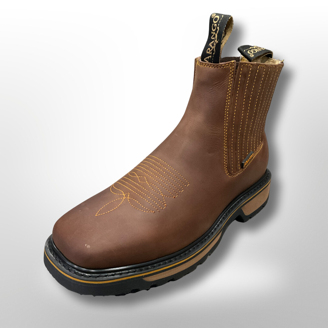 MENS ARANGO BOTIN BT ARIZONA CAFÉ 0800, Colour: CAFE, Size: 6