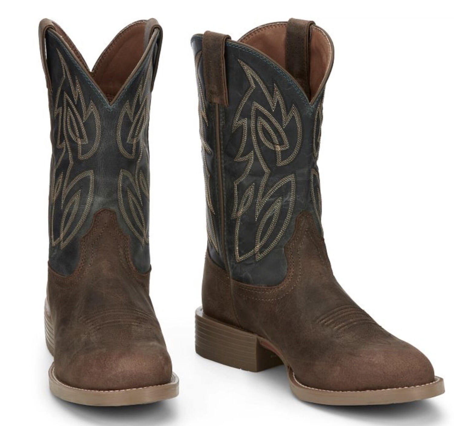 MENS JUSTIN RENDON 11" WIDE ROUND TOE WESTERN BOOT SE7533
