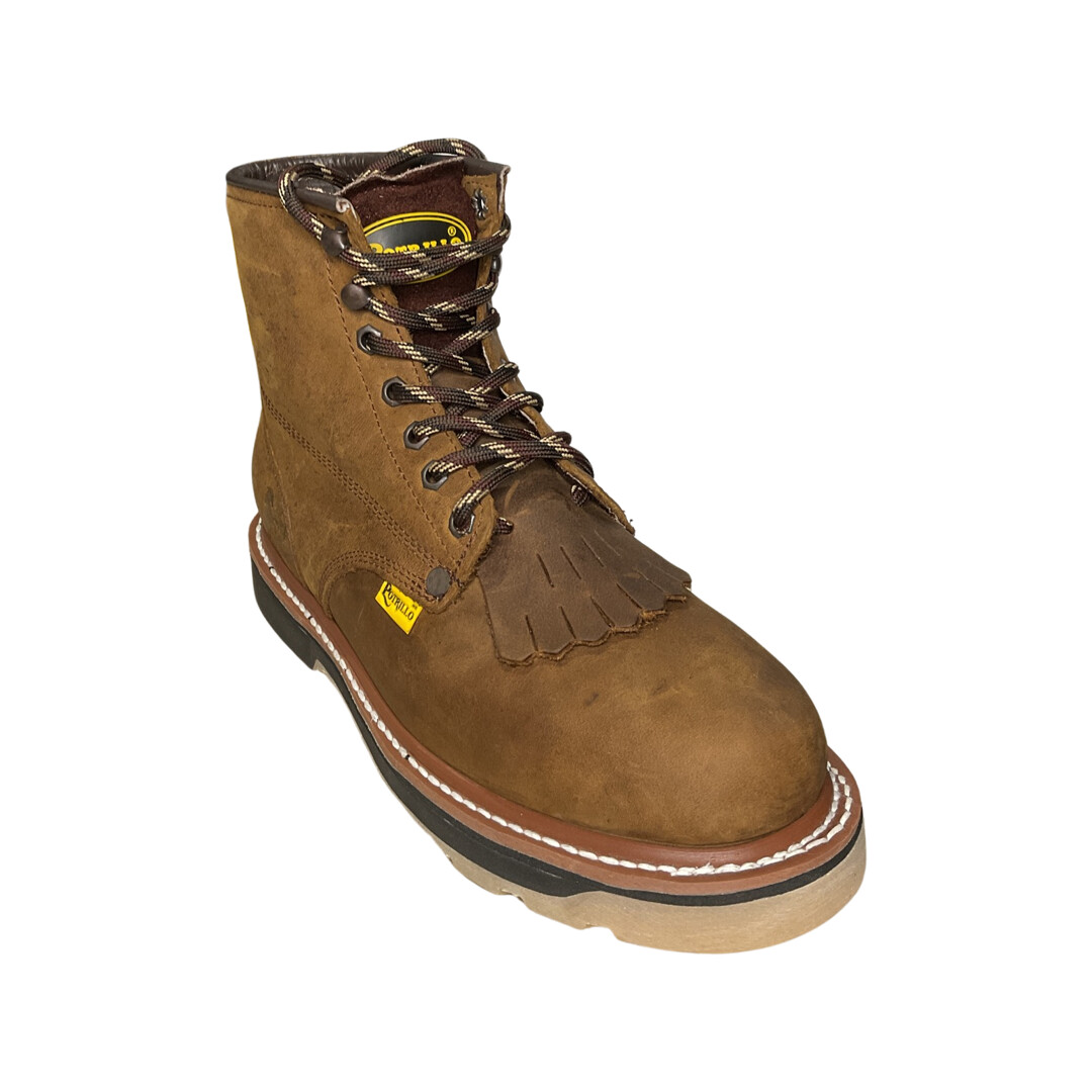 MENS POTRILLO WORK BOOT 2023-LACER-6, Colour: OCCRE, Size: 6