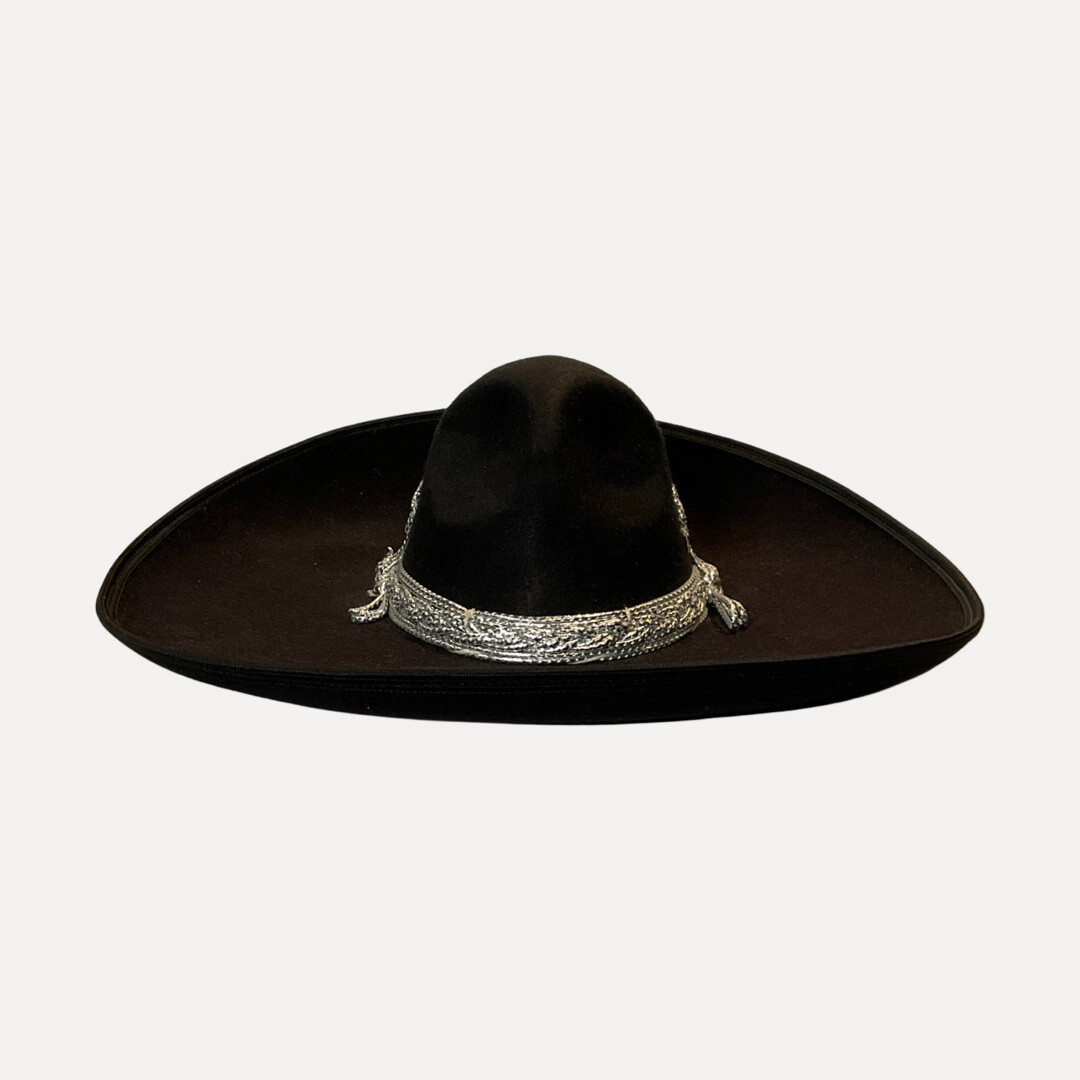 KIDS SOMBRERO CHARRO DECORADO TERCIOPELO
