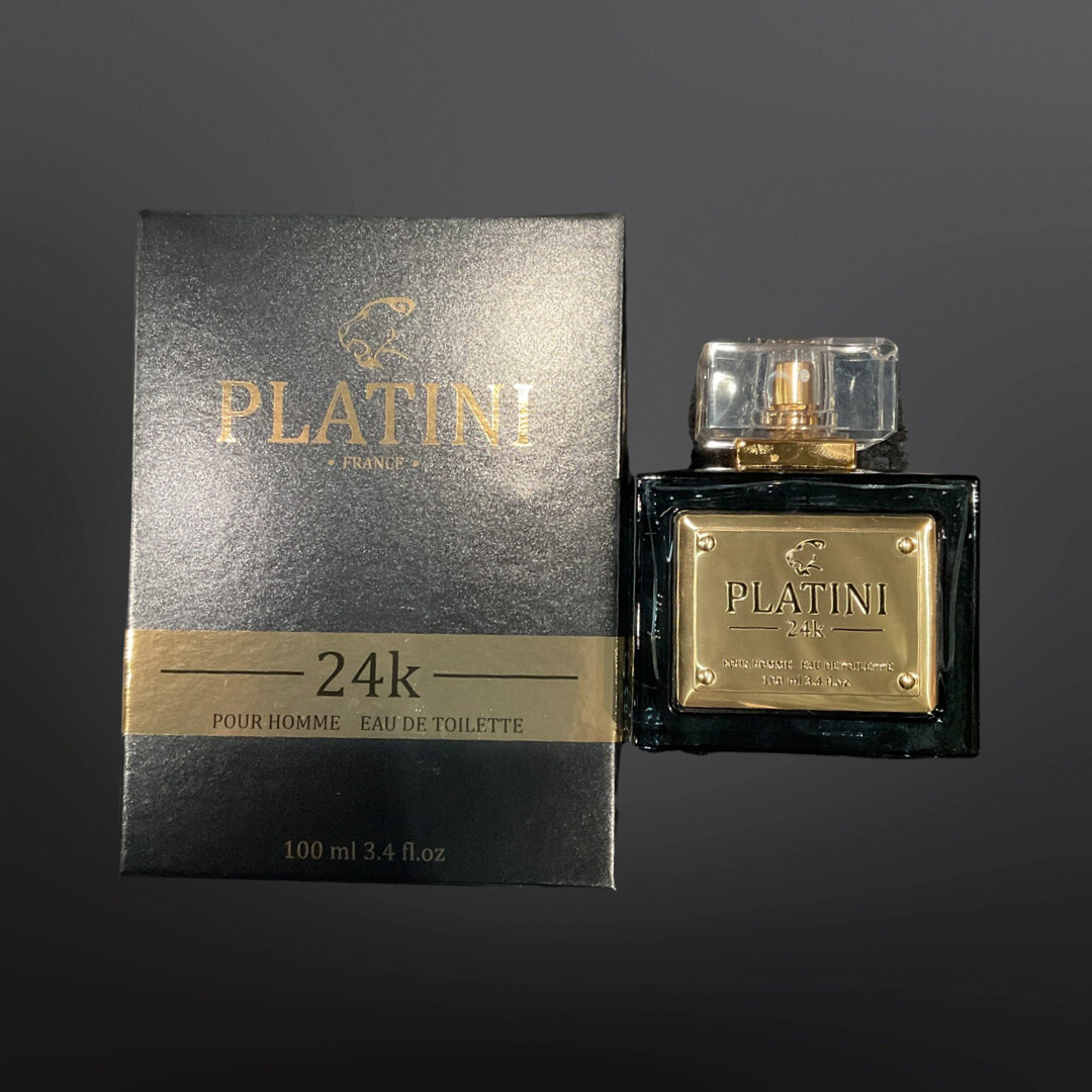 PLATINI 24K BLACK COLOGNE, Colour: Black