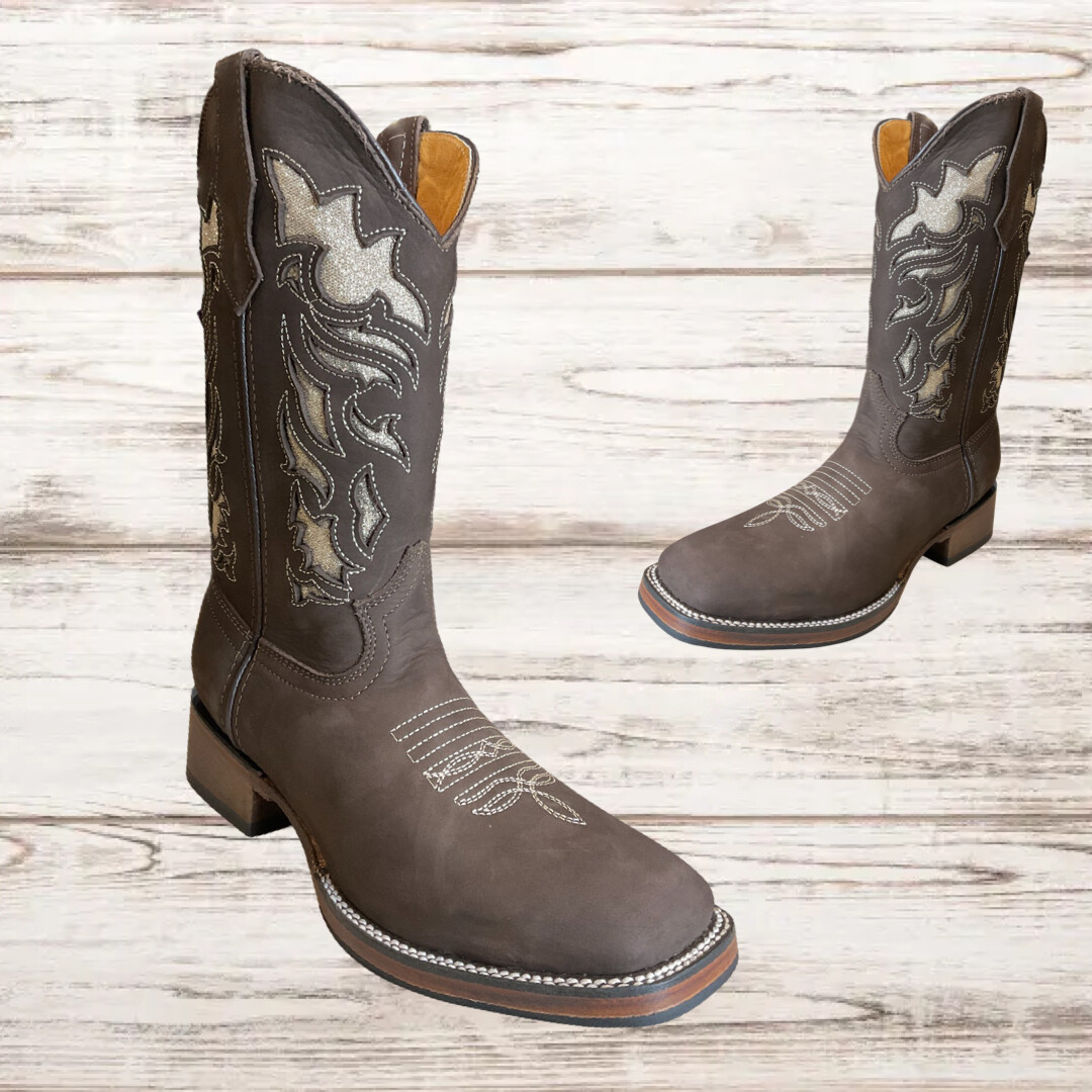 WOMENS POTRILLO 432 BOTA LÁSER BULLDOG, Colour: CAFE, Size: 5