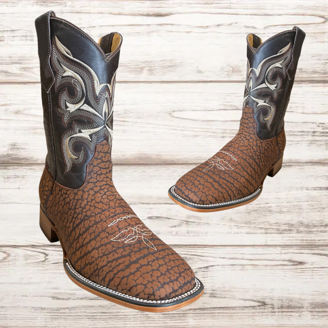 911 BOTA DE ADULTO BULLDOG CUELLO DE TORO, Colour: MIEL, Size: 6