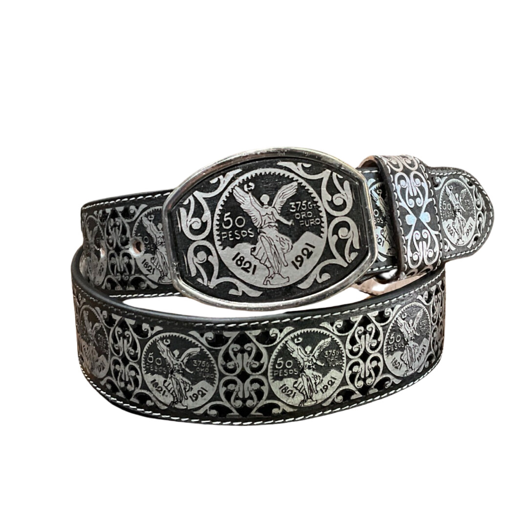 Cintó Potrillo De Hombre Lacer Centenario, Colour: PLATA, Size: 32