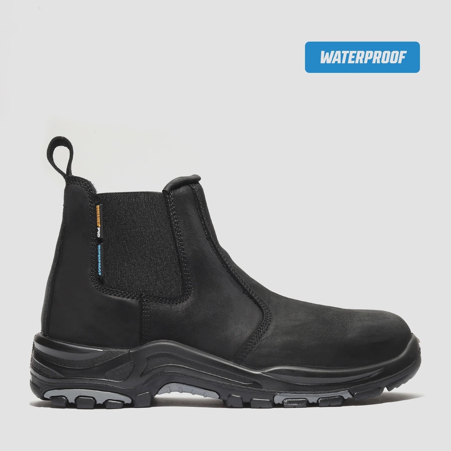 VENTURE PRO 6" CHELSEA WATERPROOF BA601, 71/2: 5, Colour: BLACK