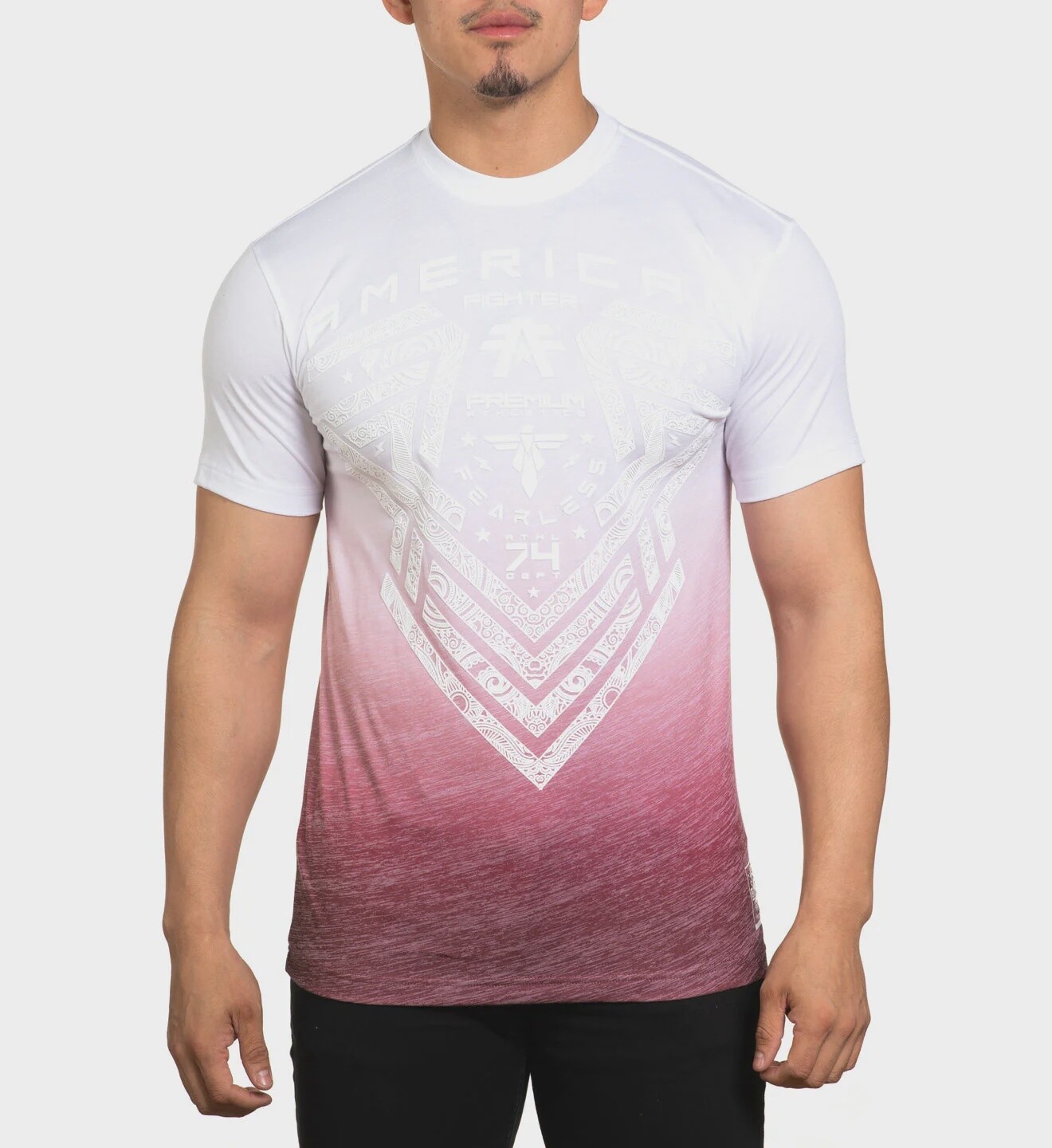 AMERICAN FIGHTER CANFIELD  S/S NT TEE FM14635, Colour: WHITE, Size: XS