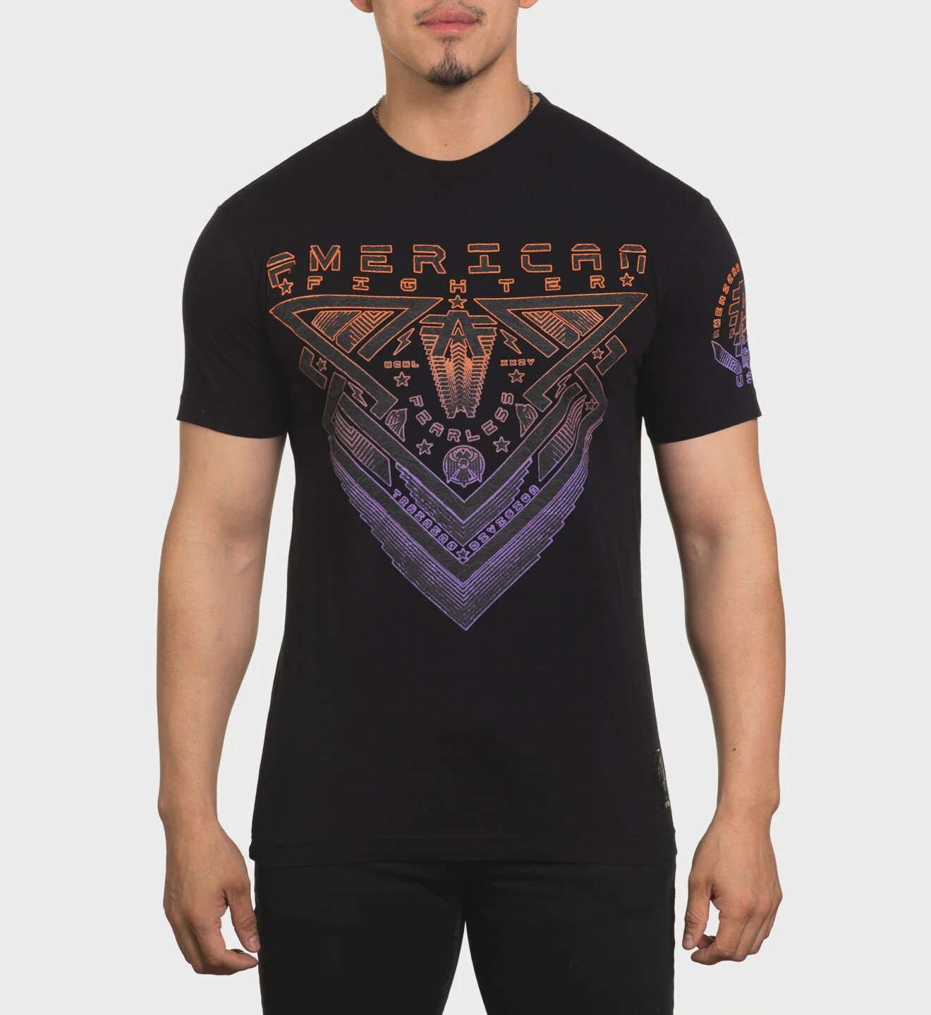 AMERICAN FIGHTER BLACKFORD S/S  TEE FM14764, Colour: Black, Size: XS