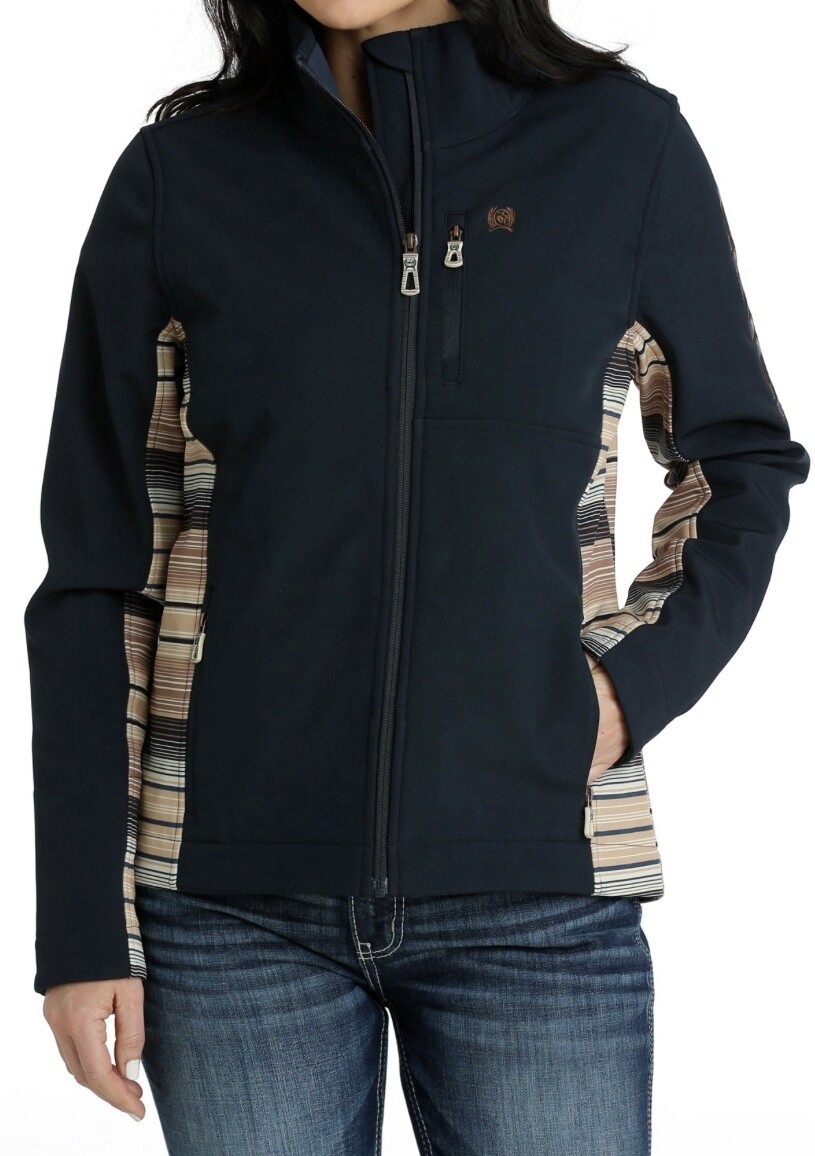 CINCH WOMEN'S CONCEALED CARRY BONDED JACKET -MAJ9896001, Colour: NAVY, Size: XS