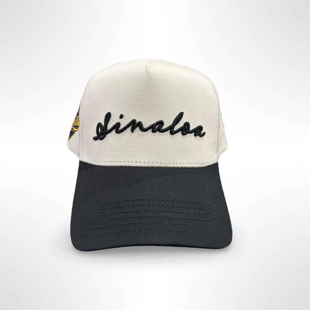 SINALOA FORTY FIVE FEATHER SNAPBACK CAP, Colour: BEIGE, Size: OSFA