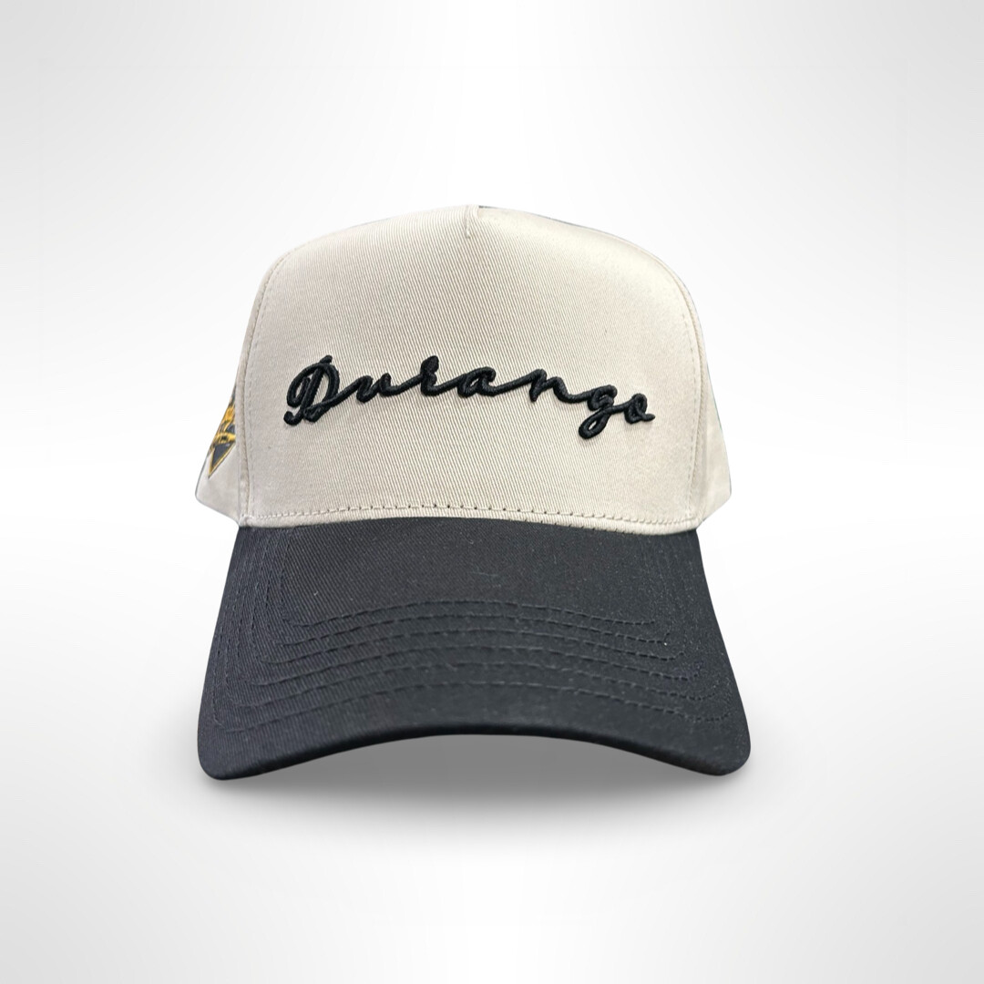 DURANGO FORTY FIVE FEATHER SNAPBACK CAP, Colour: BEIGE, Size: OSFA