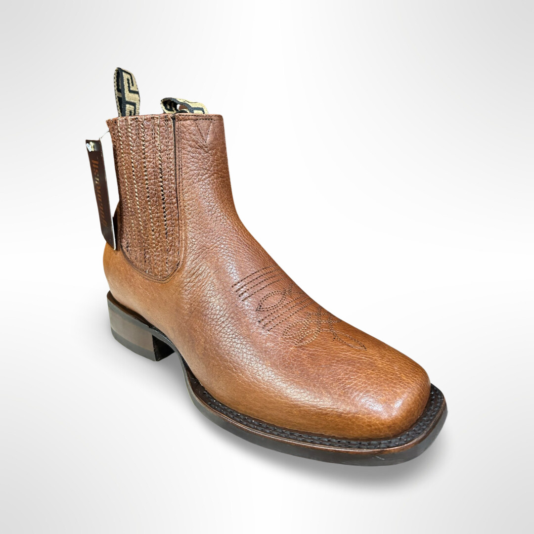 MENS GOLD RUSH BOTÍN SUELA DE HULE DIT055H, Size: 6, Colour: WALNUT MIEL