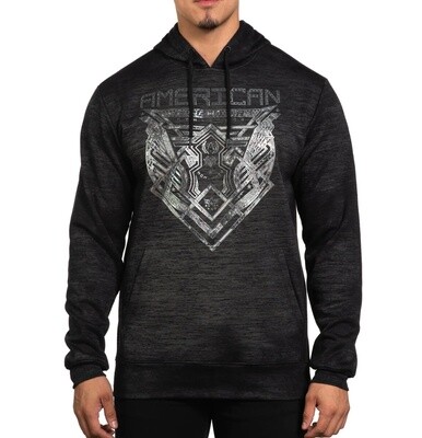 AMERICAN FIGHTER ELMSFORD L/S PANEL HOOD - FM14847