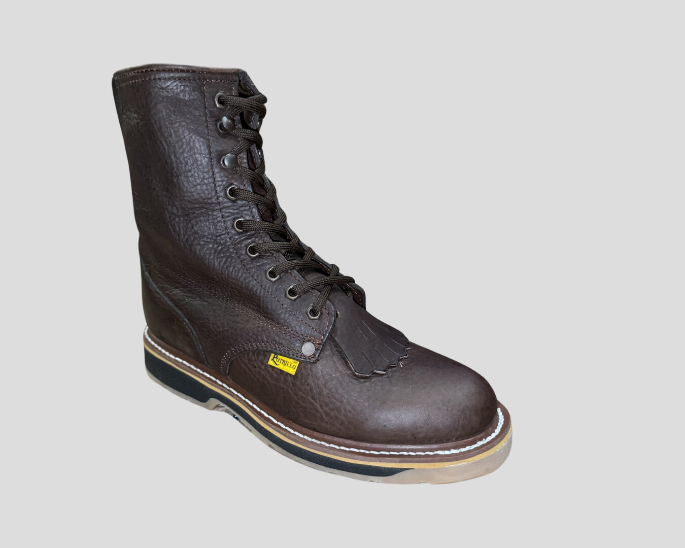 MENS POTRILLO 2020 LACER-8 FLOTER WOLVERINE, Colour: CAFE, Size: 6