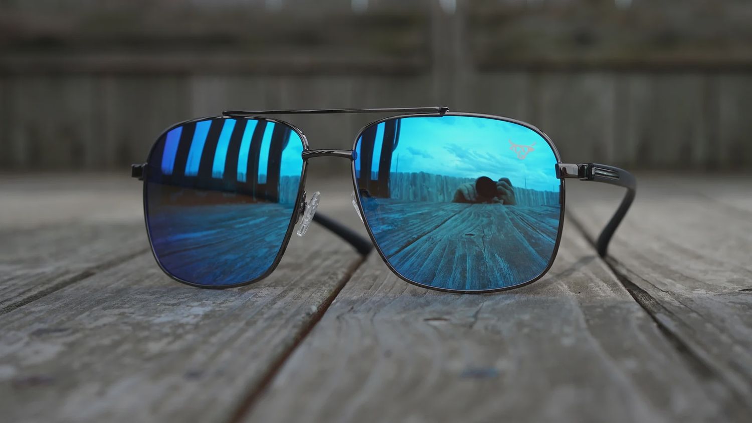LOST CALF Classic Shades, Colour: BLUE
