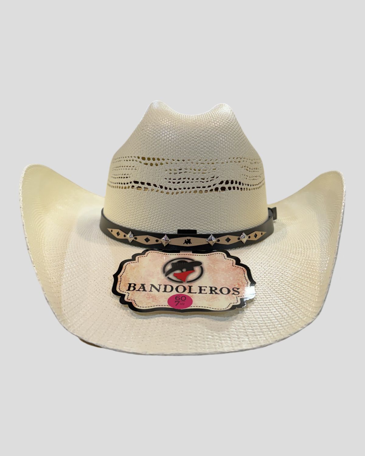 SOMBRERO BANDOLERO 50X DALLAS BANGORA SOMBRERO BANDOLERO 50X DALLAS BANGORA, Colour: NATURAL, Size: 6 3/4