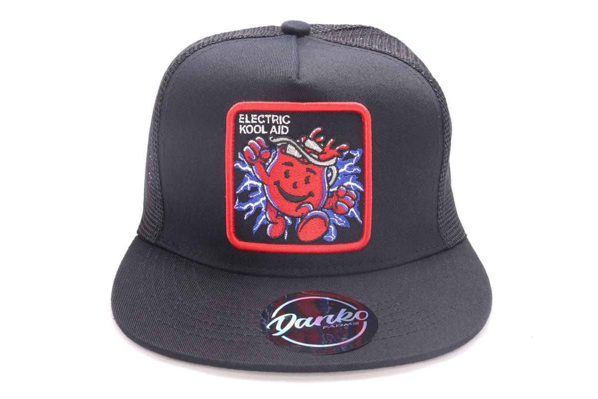 Electric Kool Aid DF Cap, Colour: BLACK, Size: OSFO