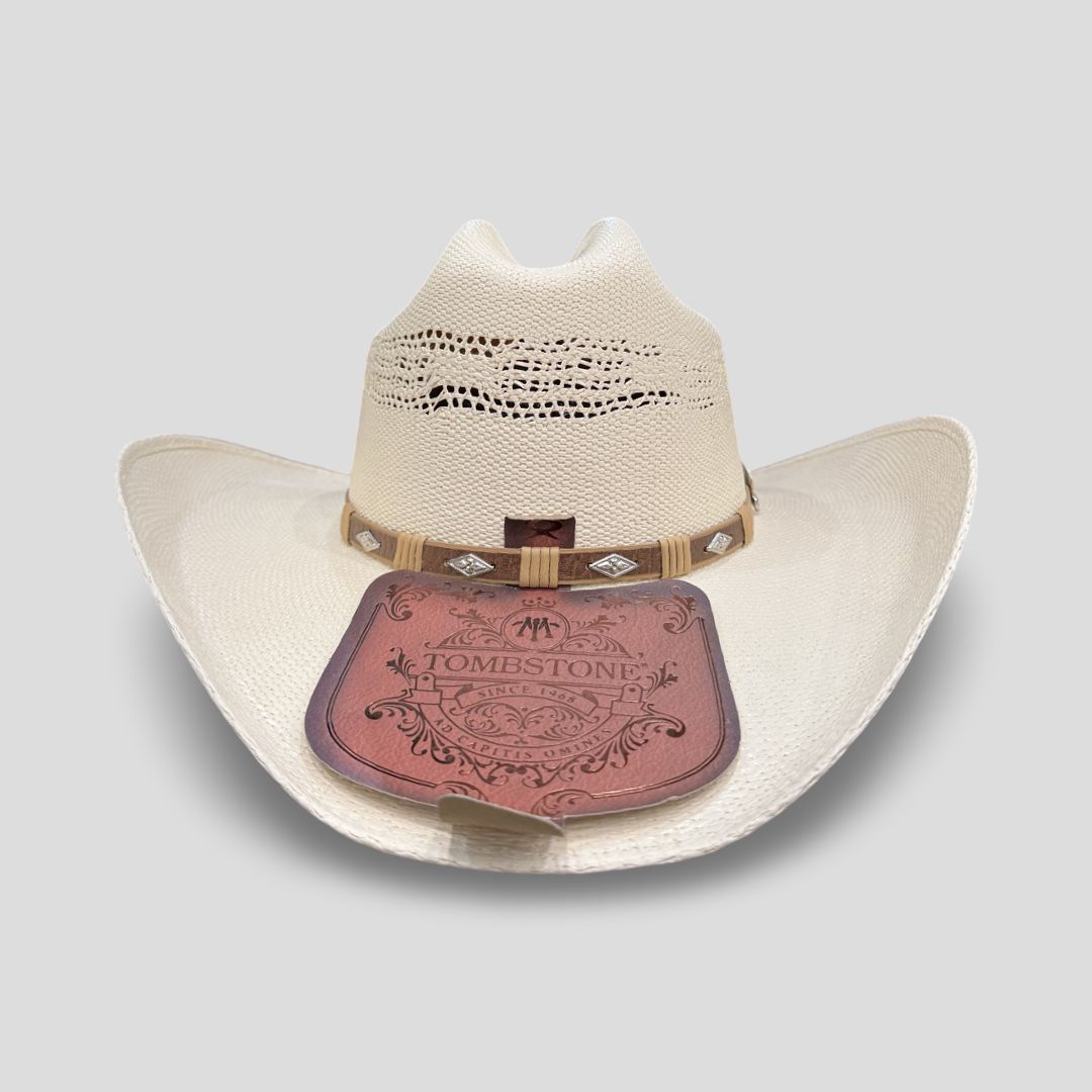 SOMBRERO TOMBSTONE 10X BANGORA MUSTANG, Colour: NATURAL, Size: 6 3/4