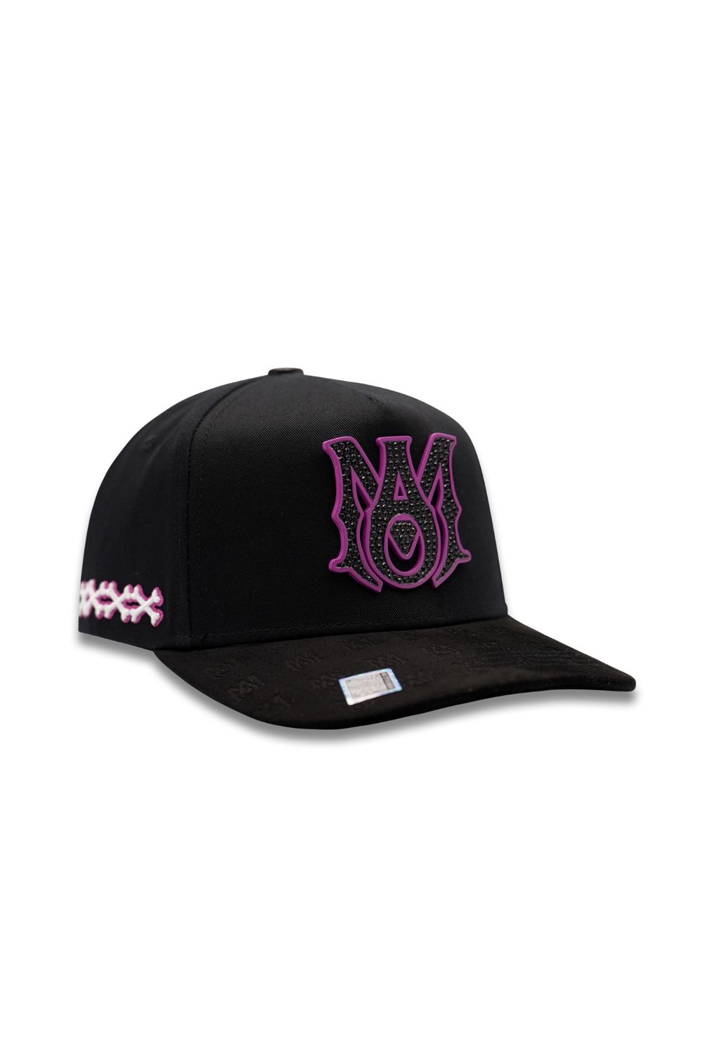 GORRA AMR PLACA BIG BOSS, Colour: BLACK/PURPLE