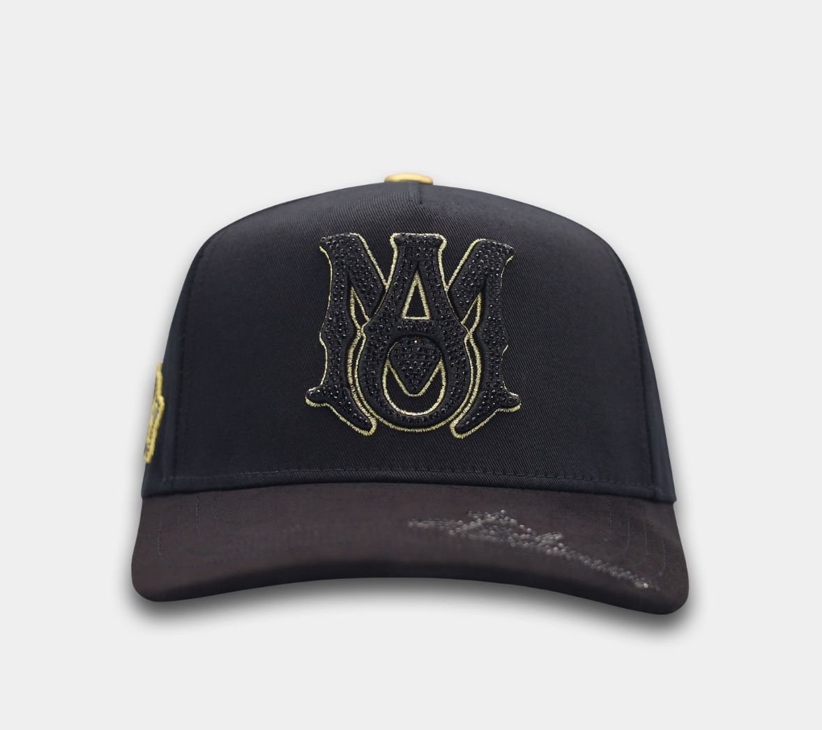 AMR GOLD BIG BOSS CAP, Colour: BLACK