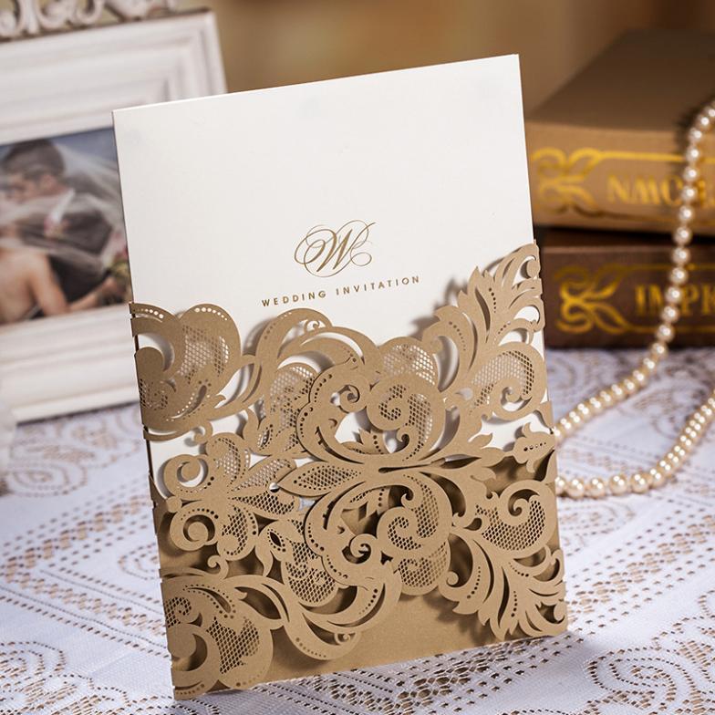 Beautiful Laser Cut Invitation for any event
