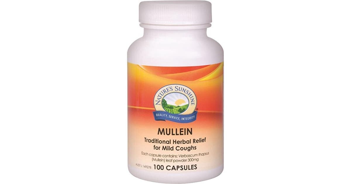 Natures Sunshine Mullein 100caps