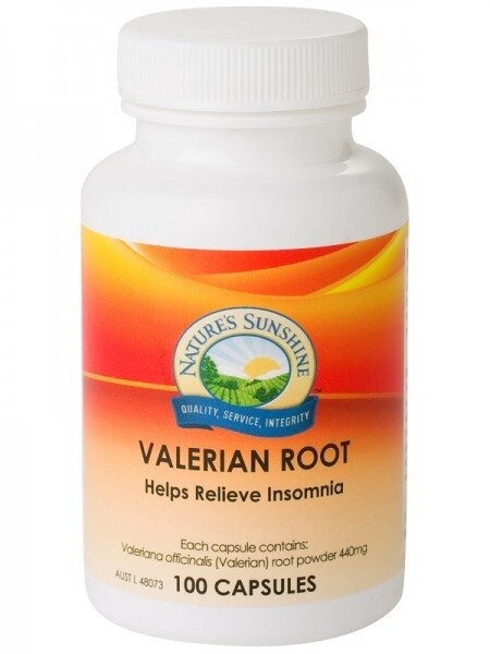 Natures Sunshine Valerian Root 100caps