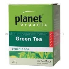 Planet Organic Green Tea 25 Bags
