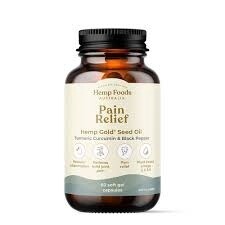 Hemp Foods Australia Pain Relief Hemp 60 Caps