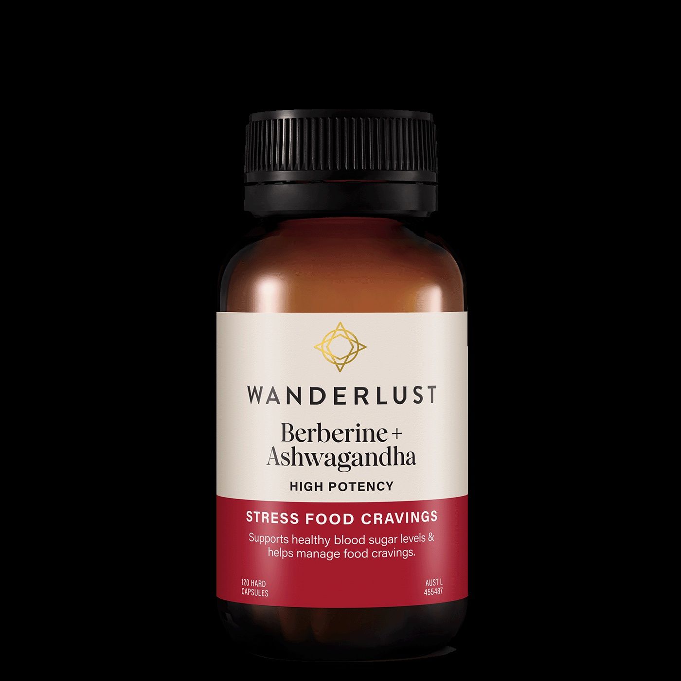 Wanderlust Berberine Ashwagandha 120 capsules