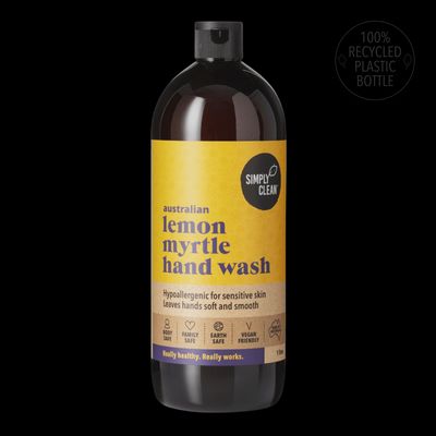 SIMPLY CLEAN LEMON MYRTLE HAND WASH 1L