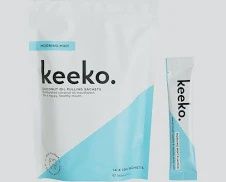 Keeko Coconut Oil Pulling Sachets (14 sachets)