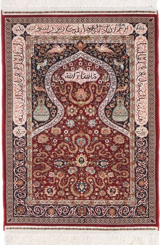 Hereke Seide
74x53 Hereke Seide
74x53