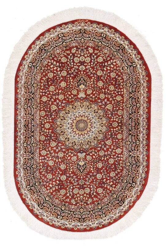 Ghom Seide (oval)
123x80 Ghom Seide (oval)
123x80
