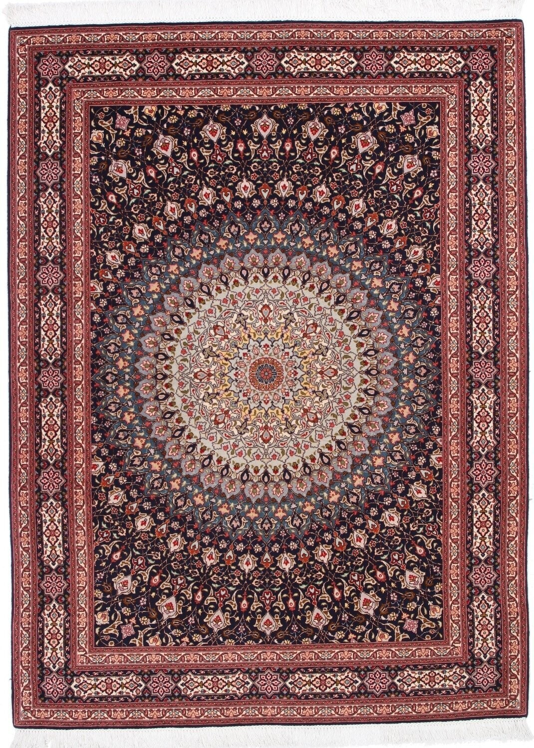 Täbriz Wolle mit Seide (fein)
215x159